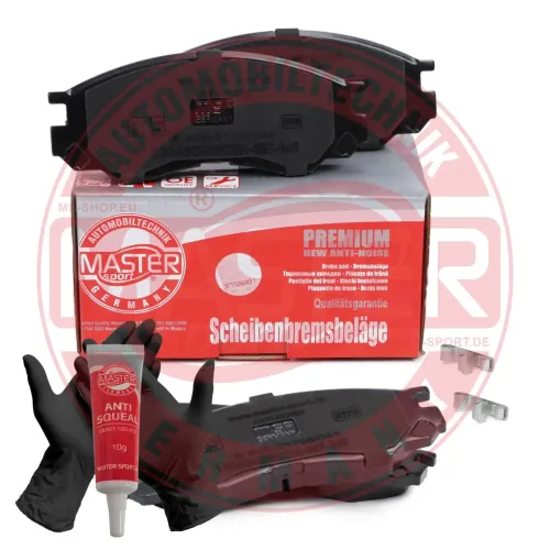 Bremsbelagsatz, Scheibenbremse Vorderachse MASTER-SPORT GERMANY 13046058902N-SET-MS Bild Bremsbelagsatz, Scheibenbremse Vorderachse MASTER-SPORT GERMANY 13046058902N-SET-MS