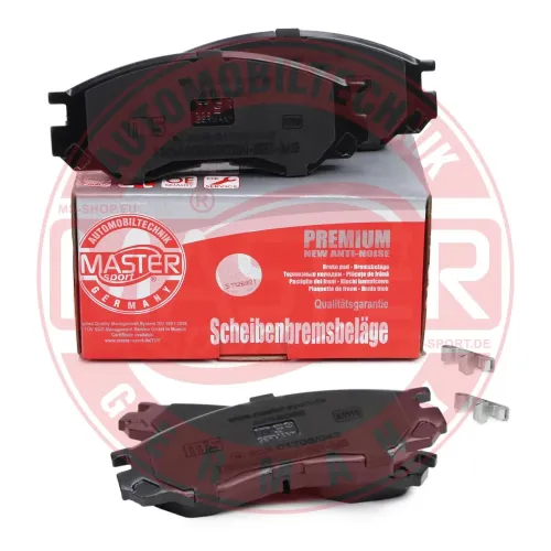 Bremsbelagsatz, Scheibenbremse Vorderachse MASTER-SPORT GERMANY 13046058902N-SET-MS Bild Bremsbelagsatz, Scheibenbremse Vorderachse MASTER-SPORT GERMANY 13046058902N-SET-MS
