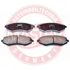 Bremsbelagsatz, Scheibenbremse Vorderachse MASTER-SPORT GERMANY 13046058992N-SET-MS