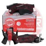 Bremsbelagsatz, Scheibenbremse Hinterachse MASTER-SPORT GERMANY 13046059292N-SET-MS