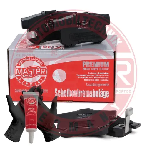 Bremsbelagsatz, Scheibenbremse Hinterachse MASTER-SPORT GERMANY 13046059292N-SET-MS Bild Bremsbelagsatz, Scheibenbremse Hinterachse MASTER-SPORT GERMANY 13046059292N-SET-MS