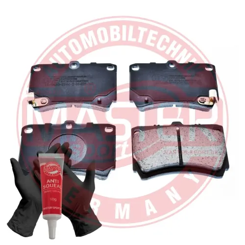 Bremsbelagsatz, Scheibenbremse Vorderachse MASTER-SPORT GERMANY 13046059442N-SET-MS Bild Bremsbelagsatz, Scheibenbremse Vorderachse MASTER-SPORT GERMANY 13046059442N-SET-MS