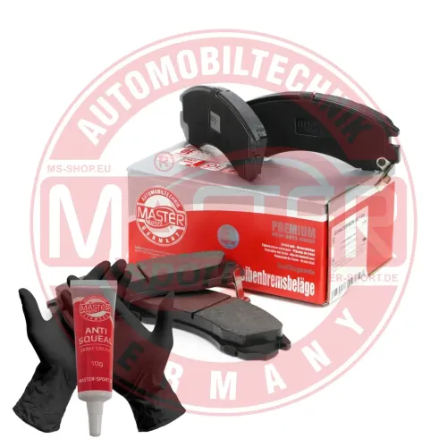 Bremsbelagsatz, Scheibenbremse Vorderachse MASTER-SPORT GERMANY 13046059582N-SET-MS Bild Bremsbelagsatz, Scheibenbremse Vorderachse MASTER-SPORT GERMANY 13046059582N-SET-MS