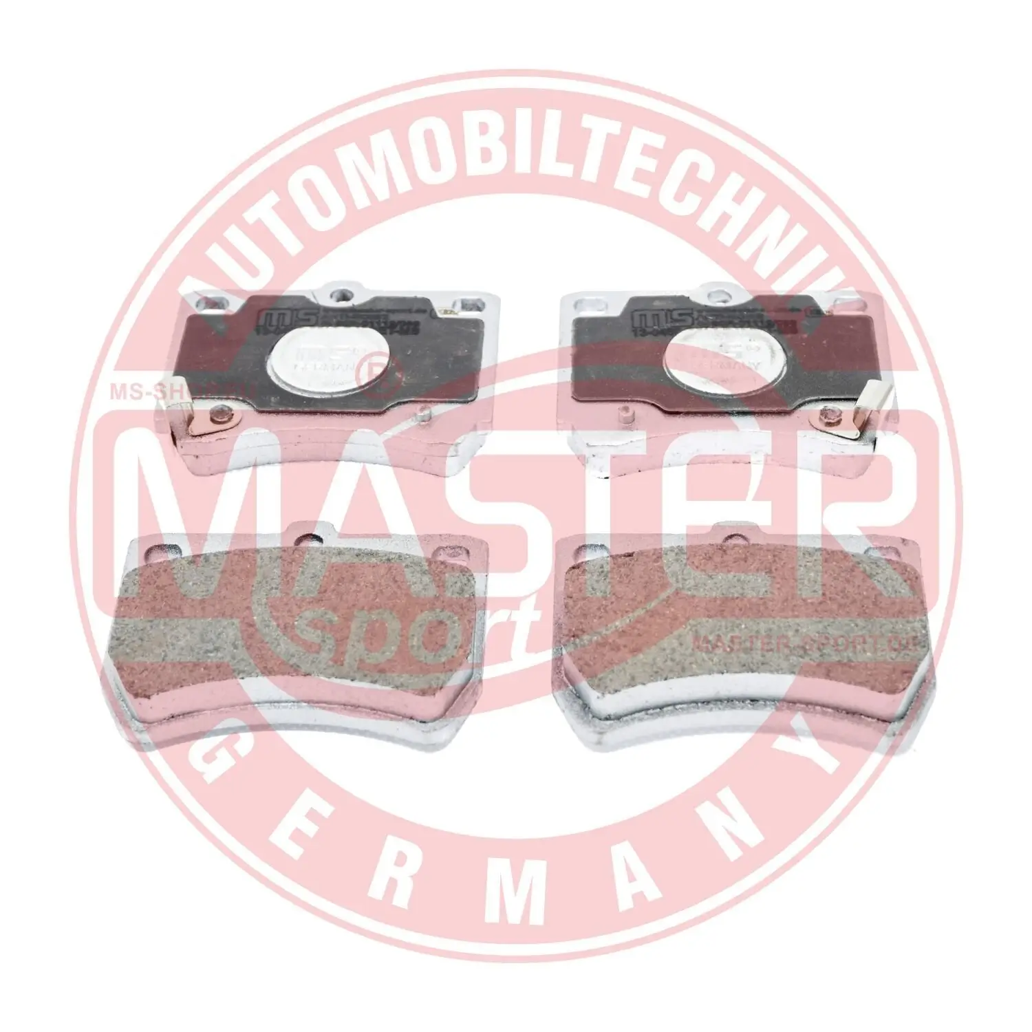 Bremsbelagsatz, Scheibenbremse MASTER-SPORT GERMANY 13046059702K-SET-MS