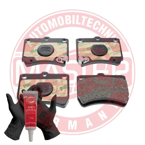 Bremsbelagsatz, Scheibenbremse Vorderachse MASTER-SPORT GERMANY 13046059702N-SET-MS Bild Bremsbelagsatz, Scheibenbremse Vorderachse MASTER-SPORT GERMANY 13046059702N-SET-MS