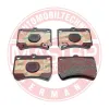 Bremsbelagsatz, Scheibenbremse Vorderachse MASTER-SPORT GERMANY 13046059702N-SET-MS