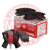 Bremsbelagsatz, Scheibenbremse Hinterachse MASTER-SPORT GERMANY 13046059802N-SET-MS