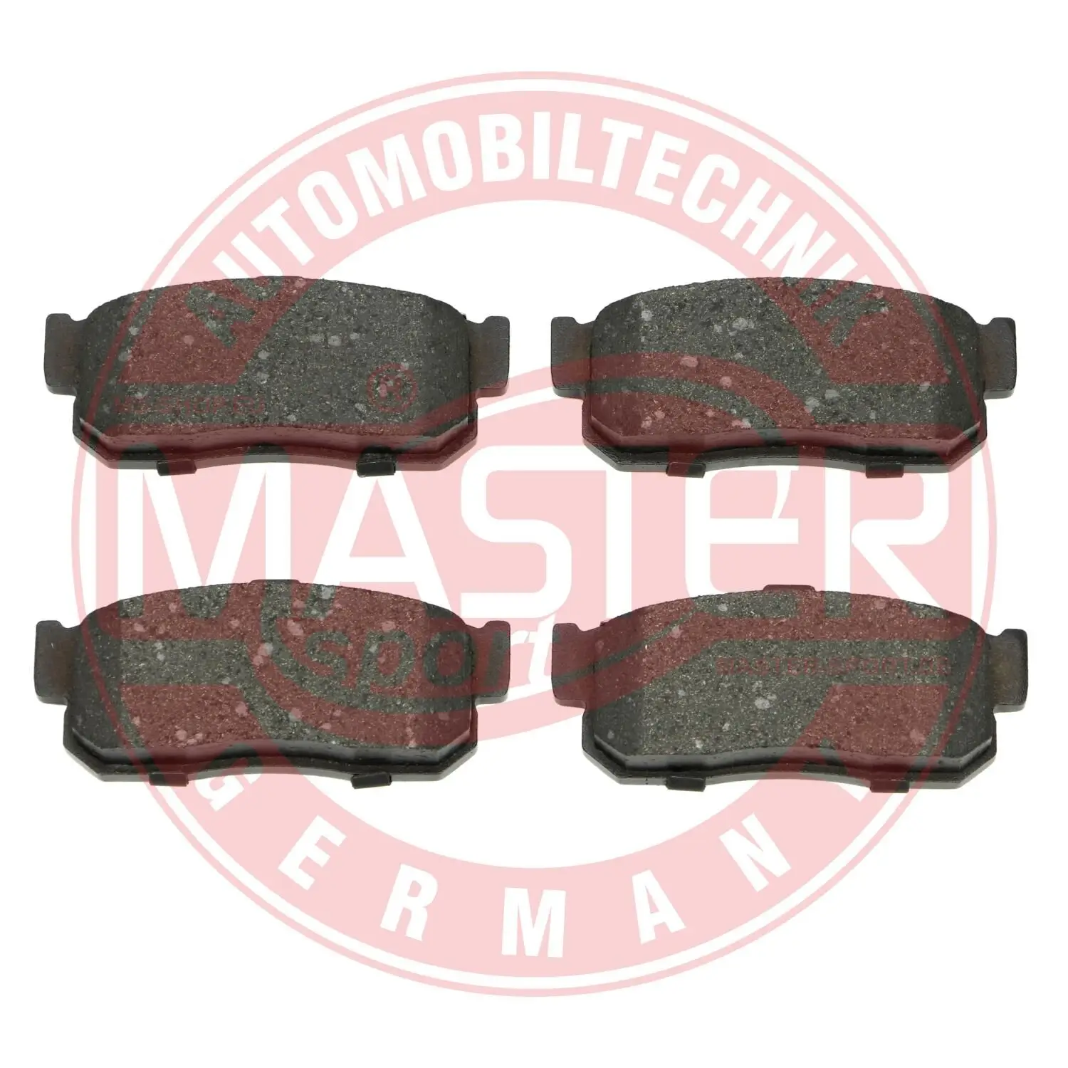 Bremsbelagsatz, Scheibenbremse Hinterachse MASTER-SPORT GERMANY 13046059832N-SET-MS