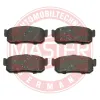 Bremsbelagsatz, Scheibenbremse Hinterachse MASTER-SPORT GERMANY 13046059832N-SET-MS Bild Bremsbelagsatz, Scheibenbremse Hinterachse MASTER-SPORT GERMANY 13046059832N-SET-MS