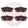 Bremsbelagsatz, Scheibenbremse Hinterachse MASTER-SPORT GERMANY 13046059832N-SET-MS Bild Bremsbelagsatz, Scheibenbremse Hinterachse MASTER-SPORT GERMANY 13046059832N-SET-MS