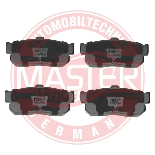 Bremsbelagsatz, Scheibenbremse Hinterachse MASTER-SPORT GERMANY 13046059832N-SET-MS Bild Bremsbelagsatz, Scheibenbremse Hinterachse MASTER-SPORT GERMANY 13046059832N-SET-MS