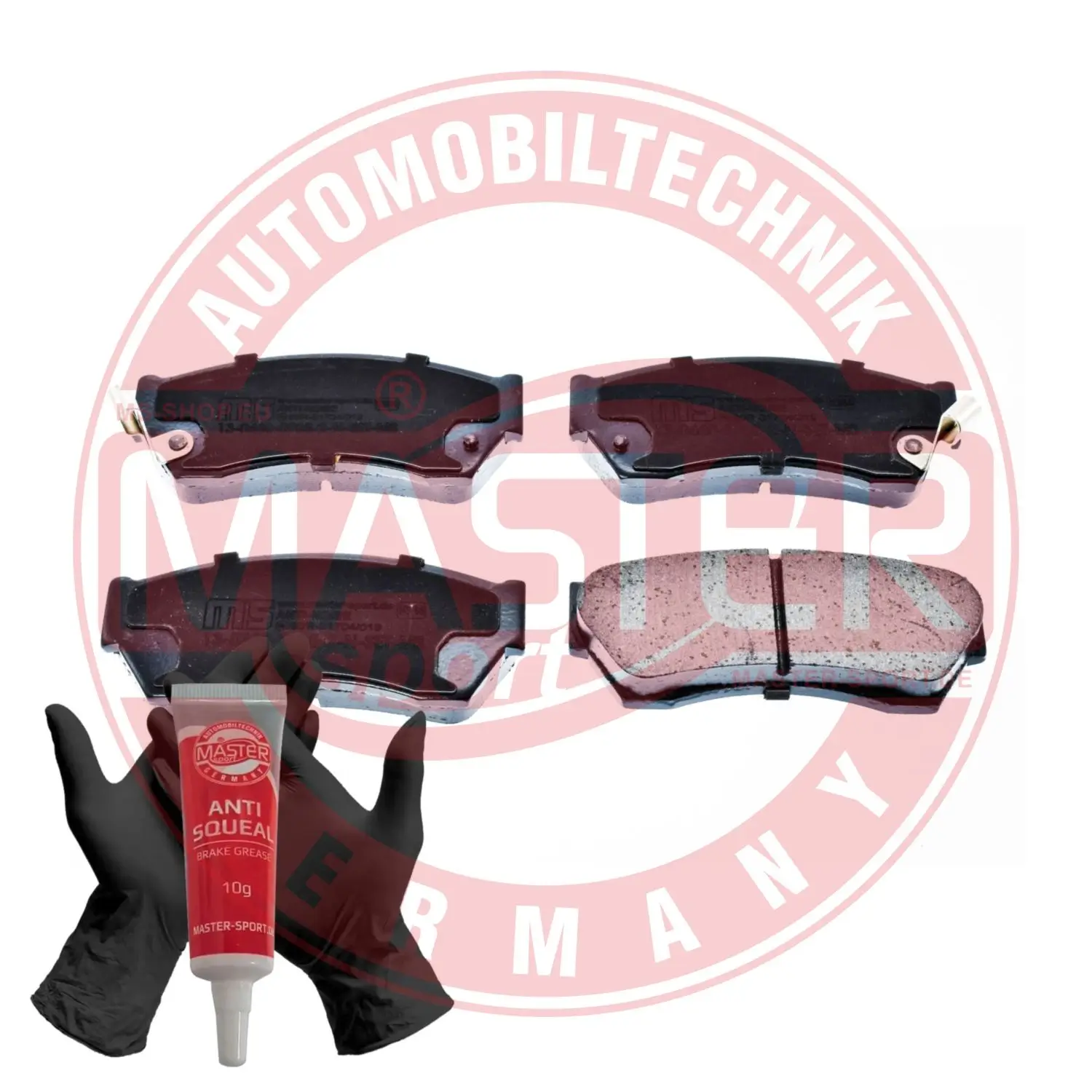 Bremsbelagsatz, Scheibenbremse Vorderachse MASTER-SPORT GERMANY 13046059852N-SET-MS