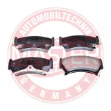 Bremsbelagsatz, Scheibenbremse Vorderachse MASTER-SPORT GERMANY 13046059882N-SET-MS