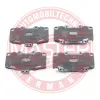 Bremsbelagsatz, Scheibenbremse Vorderachse MASTER-SPORT GERMANY 13046059922N-SET-MS