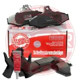 Bremsbelagsatz, Scheibenbremse Hinterachse MASTER-SPORT GERMANY 13046059932N-SET-MS