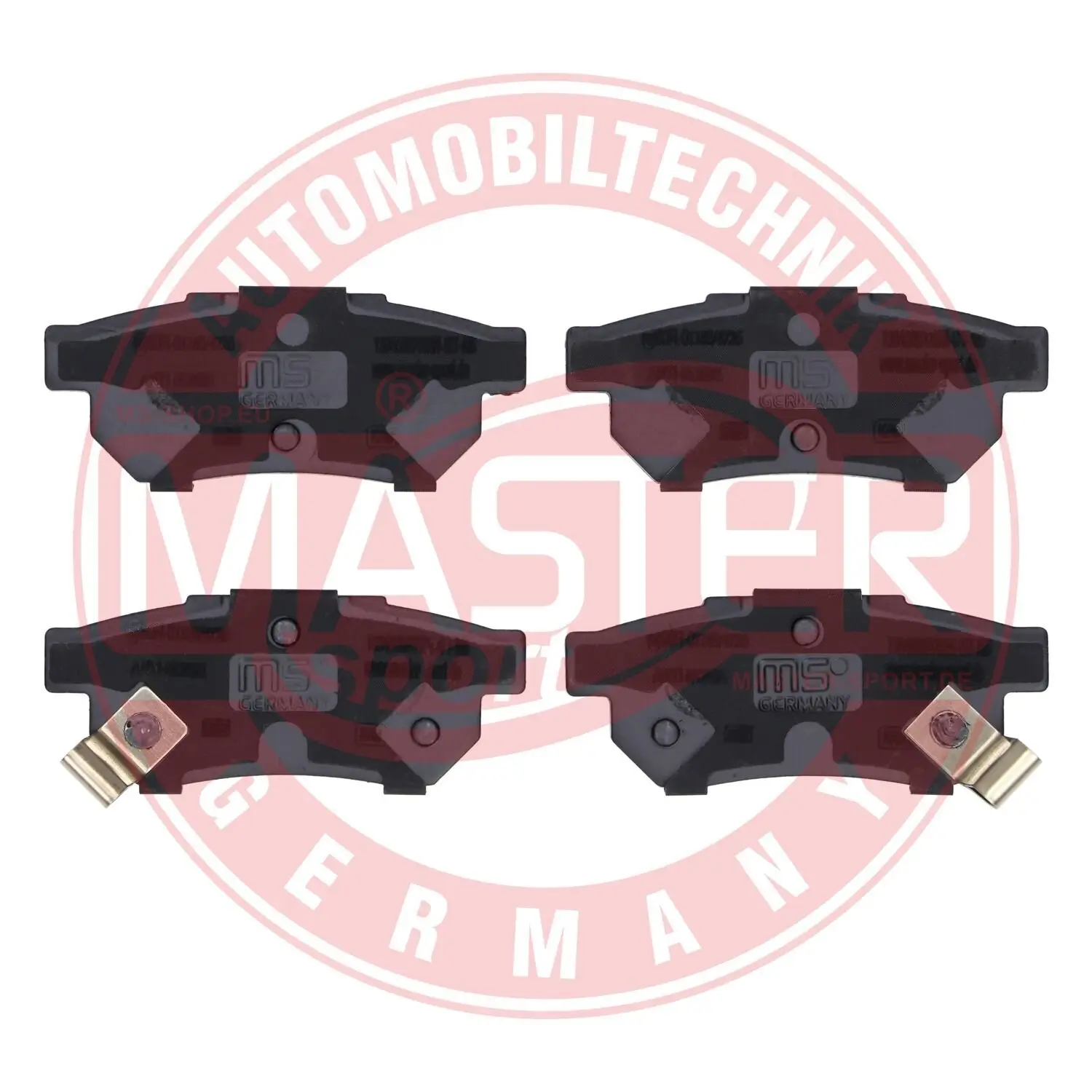 Bremsbelagsatz, Scheibenbremse Hinterachse MASTER-SPORT GERMANY 13046059982N-SET-MS