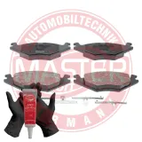 Bremsbelagsatz, Scheibenbremse Vorderachse MASTER-SPORT GERMANY 13046070302N-SET-MS