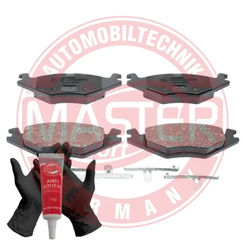 Bremsbelagsatz, Scheibenbremse Vorderachse MASTER-SPORT GERMANY 13046070302N-SET-MS Bild Bremsbelagsatz, Scheibenbremse Vorderachse MASTER-SPORT GERMANY 13046070302N-SET-MS