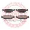 Bremsbelagsatz, Scheibenbremse Vorderachse MASTER-SPORT GERMANY 13046070302N-SET-MS
