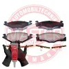 Bremsbelagsatz, Scheibenbremse Vorderachse MASTER-SPORT GERMANY 13046070322N-SET-MS Bild Bremsbelagsatz, Scheibenbremse Vorderachse MASTER-SPORT GERMANY 13046070322N-SET-MS