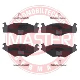 Bremsbelagsatz, Scheibenbremse Vorderachse MASTER-SPORT GERMANY 13046070592N-SET-MS