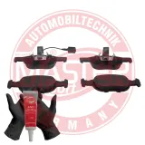 Bremsbelagsatz, Scheibenbremse Vorderachse MASTER-SPORT GERMANY 13046070642N-SET-MS