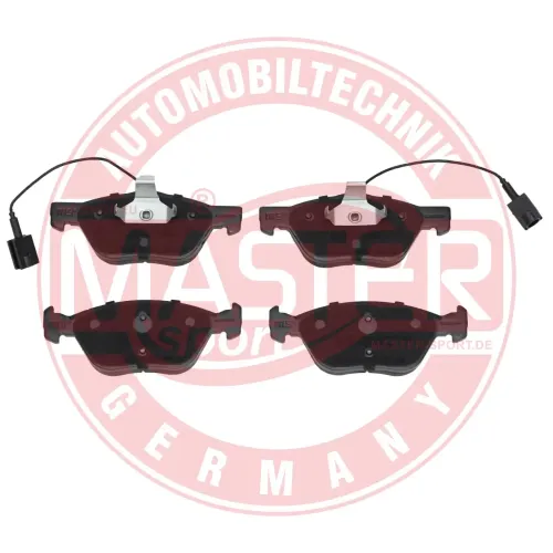 Bremsbelagsatz, Scheibenbremse Vorderachse MASTER-SPORT GERMANY 13046070692N-SET-MS Bild Bremsbelagsatz, Scheibenbremse Vorderachse MASTER-SPORT GERMANY 13046070692N-SET-MS