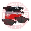 Bremsbelagsatz, Scheibenbremse Vorderachse MASTER-SPORT GERMANY 13046070692N-SET-MS Bild Bremsbelagsatz, Scheibenbremse Vorderachse MASTER-SPORT GERMANY 13046070692N-SET-MS