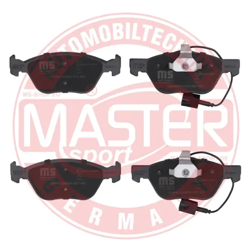 Bremsbelagsatz, Scheibenbremse Vorderachse MASTER-SPORT GERMANY 13046070692N-SET-MS Bild Bremsbelagsatz, Scheibenbremse Vorderachse MASTER-SPORT GERMANY 13046070692N-SET-MS