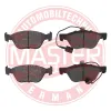 Bremsbelagsatz, Scheibenbremse Vorderachse MASTER-SPORT GERMANY 13046070692N-SET-MS Bild Bremsbelagsatz, Scheibenbremse Vorderachse MASTER-SPORT GERMANY 13046070692N-SET-MS