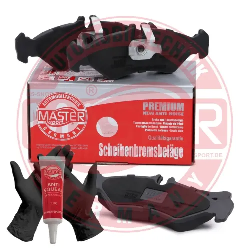 Bremsbelagsatz, Scheibenbremse Hinterachse MASTER-SPORT GERMANY 13046070832N-SET-MS Bild Bremsbelagsatz, Scheibenbremse Hinterachse MASTER-SPORT GERMANY 13046070832N-SET-MS