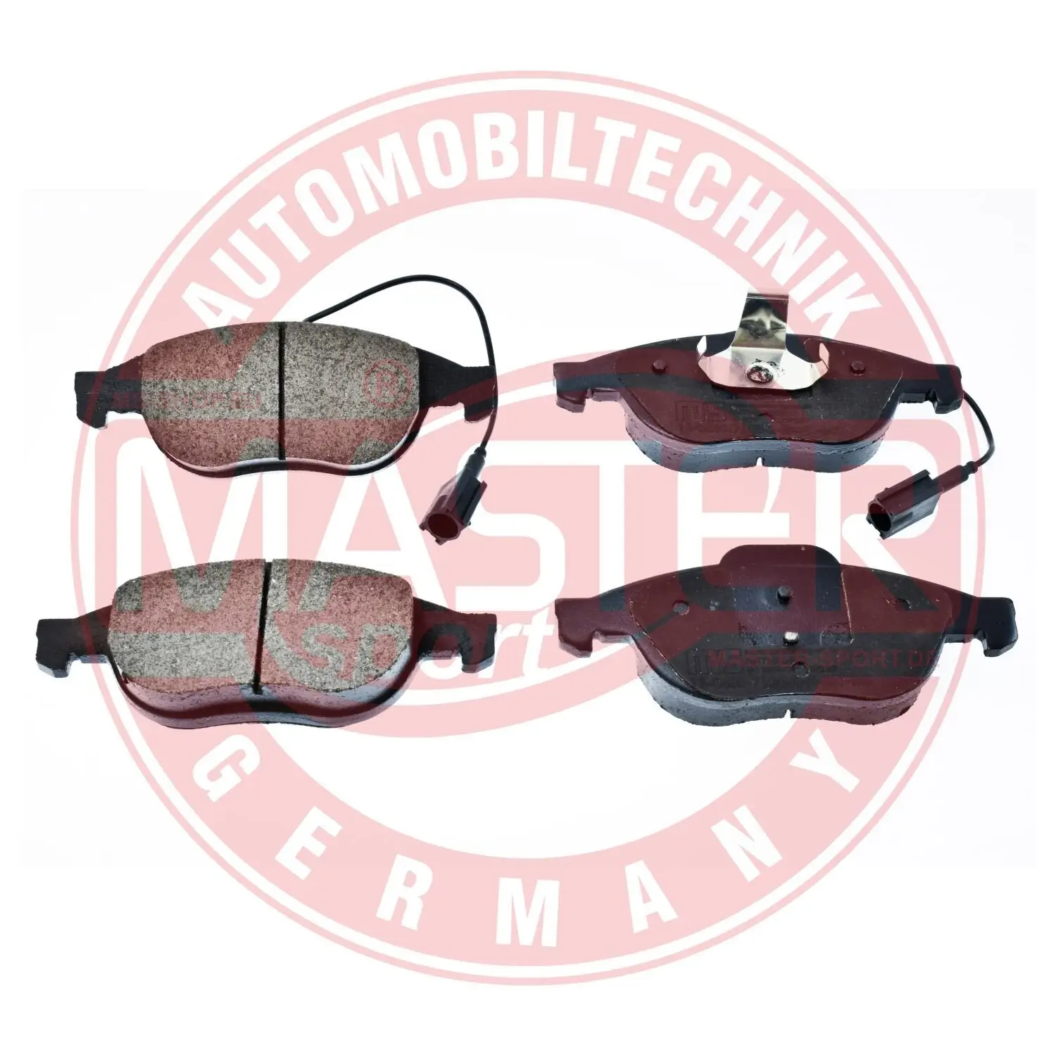 Bremsbelagsatz, Scheibenbremse Vorderachse MASTER-SPORT GERMANY 13046071052N-SET-MS