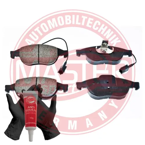 Bremsbelagsatz, Scheibenbremse Vorderachse MASTER-SPORT GERMANY 13046071052N-SET-MS Bild Bremsbelagsatz, Scheibenbremse Vorderachse MASTER-SPORT GERMANY 13046071052N-SET-MS