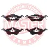 Bremsbelagsatz, Scheibenbremse Vorderachse MASTER-SPORT GERMANY 13046071212N-SET-MS Bild Bremsbelagsatz, Scheibenbremse Vorderachse MASTER-SPORT GERMANY 13046071212N-SET-MS