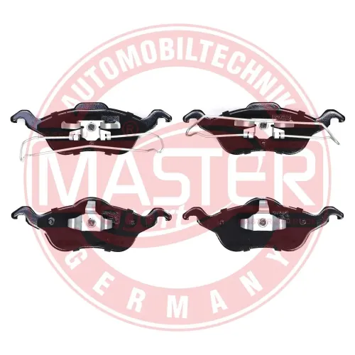 Bremsbelagsatz, Scheibenbremse Vorderachse MASTER-SPORT GERMANY 13046071212N-SET-MS Bild Bremsbelagsatz, Scheibenbremse Vorderachse MASTER-SPORT GERMANY 13046071212N-SET-MS
