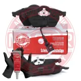 Bremsbelagsatz, Scheibenbremse Vorderachse MASTER-SPORT GERMANY 13046071222N-SET-MS