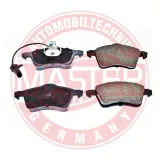 Bremsbelagsatz, Scheibenbremse Vorderachse MASTER-SPORT GERMANY 13046071242N-SET-MS