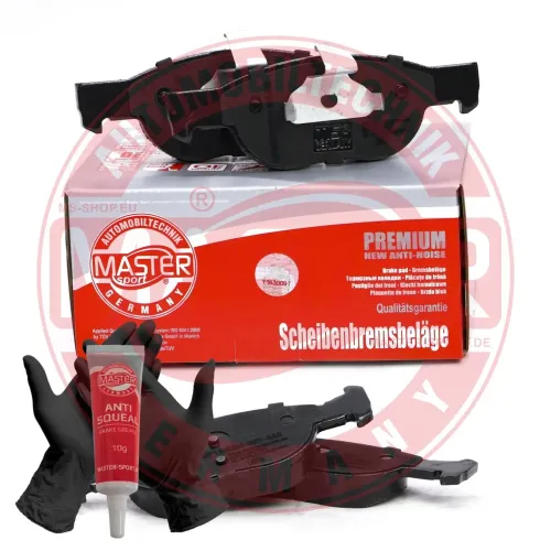 Bremsbelagsatz, Scheibenbremse Vorderachse MASTER-SPORT GERMANY 13046071252N-SET-MS Bild Bremsbelagsatz, Scheibenbremse Vorderachse MASTER-SPORT GERMANY 13046071252N-SET-MS