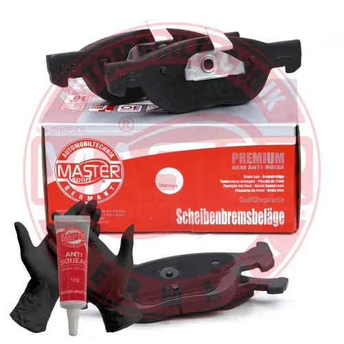 Bremsbelagsatz, Scheibenbremse Vorderachse MASTER-SPORT GERMANY 13046071332N-SET-MS Bild Bremsbelagsatz, Scheibenbremse Vorderachse MASTER-SPORT GERMANY 13046071332N-SET-MS