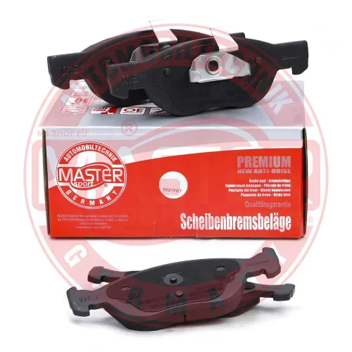 Bremsbelagsatz, Scheibenbremse Vorderachse MASTER-SPORT GERMANY 13046071332N-SET-MS Bild Bremsbelagsatz, Scheibenbremse Vorderachse MASTER-SPORT GERMANY 13046071332N-SET-MS
