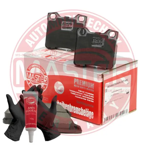 Bremsbelagsatz, Scheibenbremse Hinterachse MASTER-SPORT GERMANY 13046071342N-SET-MS Bild Bremsbelagsatz, Scheibenbremse Hinterachse MASTER-SPORT GERMANY 13046071342N-SET-MS