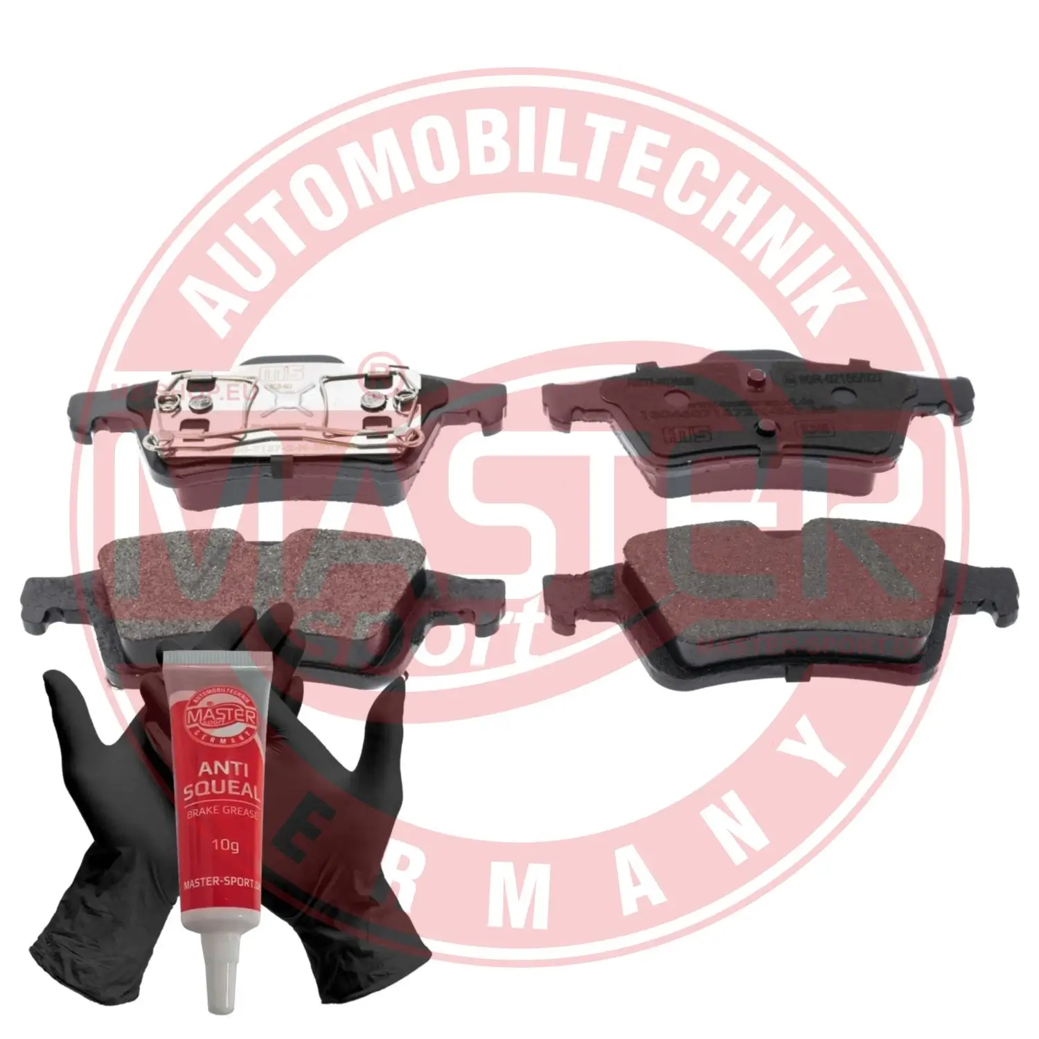 Bremsbelagsatz, Scheibenbremse Hinterachse MASTER-SPORT GERMANY 13046071372N-SET-MS