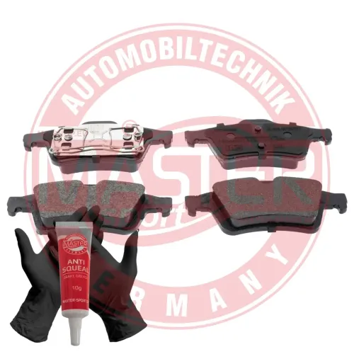 Bremsbelagsatz, Scheibenbremse Hinterachse MASTER-SPORT GERMANY 13046071372N-SET-MS Bild Bremsbelagsatz, Scheibenbremse Hinterachse MASTER-SPORT GERMANY 13046071372N-SET-MS