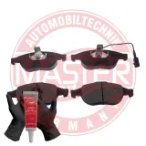 Bremsbelagsatz, Scheibenbremse Vorderachse MASTER-SPORT GERMANY 13046071392N-SET-MS