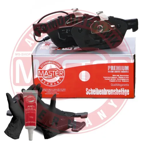 Bremsbelagsatz, Scheibenbremse Vorderachse MASTER-SPORT GERMANY 13046071402N-SET-MS Bild Bremsbelagsatz, Scheibenbremse Vorderachse MASTER-SPORT GERMANY 13046071402N-SET-MS