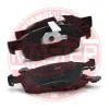 Bremsbelagsatz, Scheibenbremse Vorderachse MASTER-SPORT GERMANY 13046071412N-SET-MS Bild Bremsbelagsatz, Scheibenbremse Vorderachse MASTER-SPORT GERMANY 13046071412N-SET-MS
