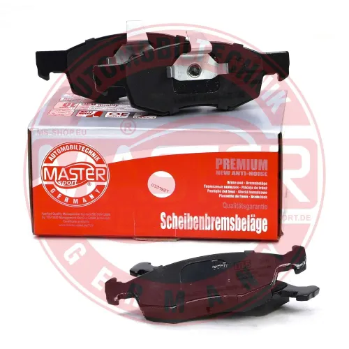 Bremsbelagsatz, Scheibenbremse Vorderachse MASTER-SPORT GERMANY 13046071412N-SET-MS Bild Bremsbelagsatz, Scheibenbremse Vorderachse MASTER-SPORT GERMANY 13046071412N-SET-MS