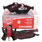 Bremsbelagsatz, Scheibenbremse Vorderachse MASTER-SPORT GERMANY 13046071422N-SET-MS