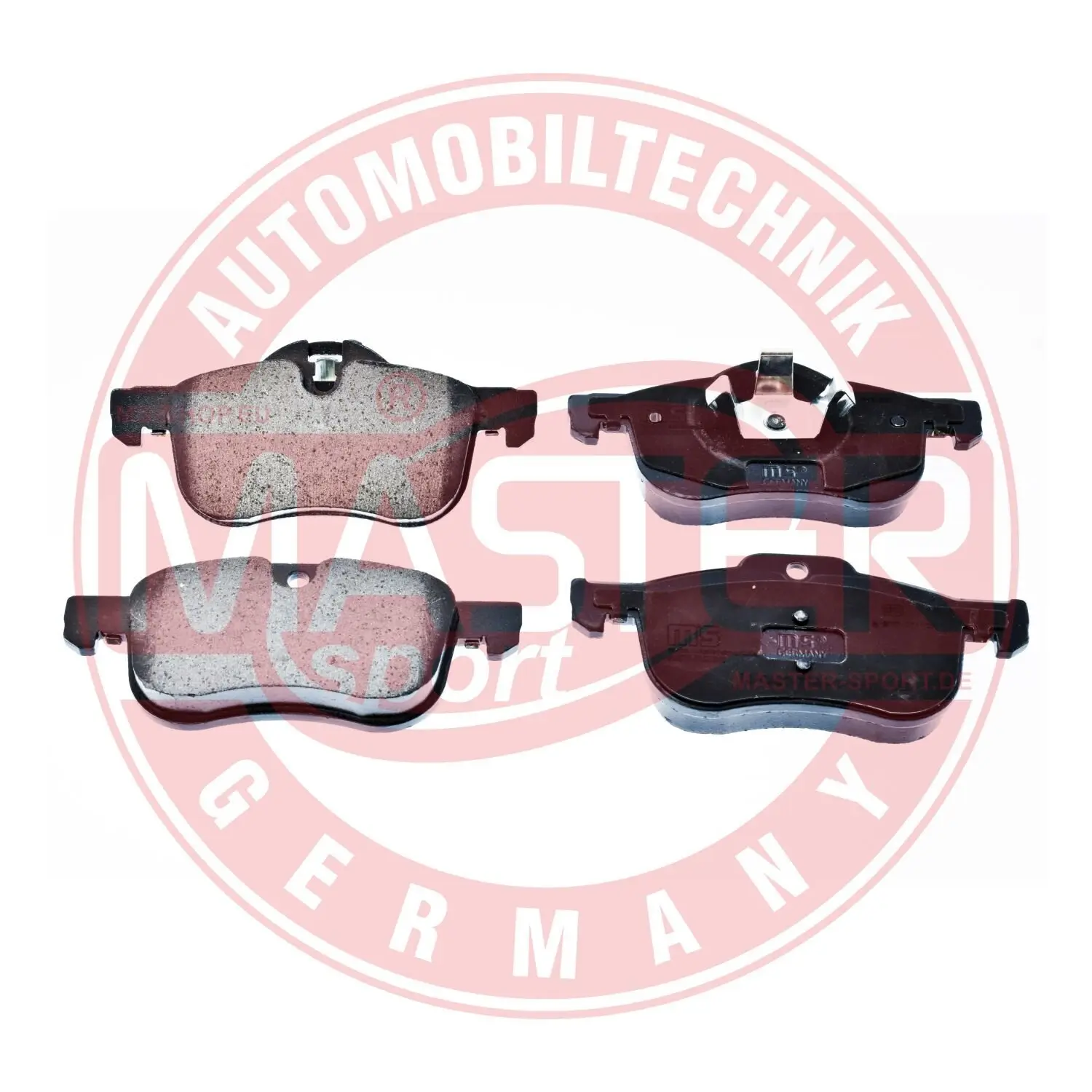 Bremsbelagsatz, Scheibenbremse Vorderachse MASTER-SPORT GERMANY 13046071442N-SET-MS