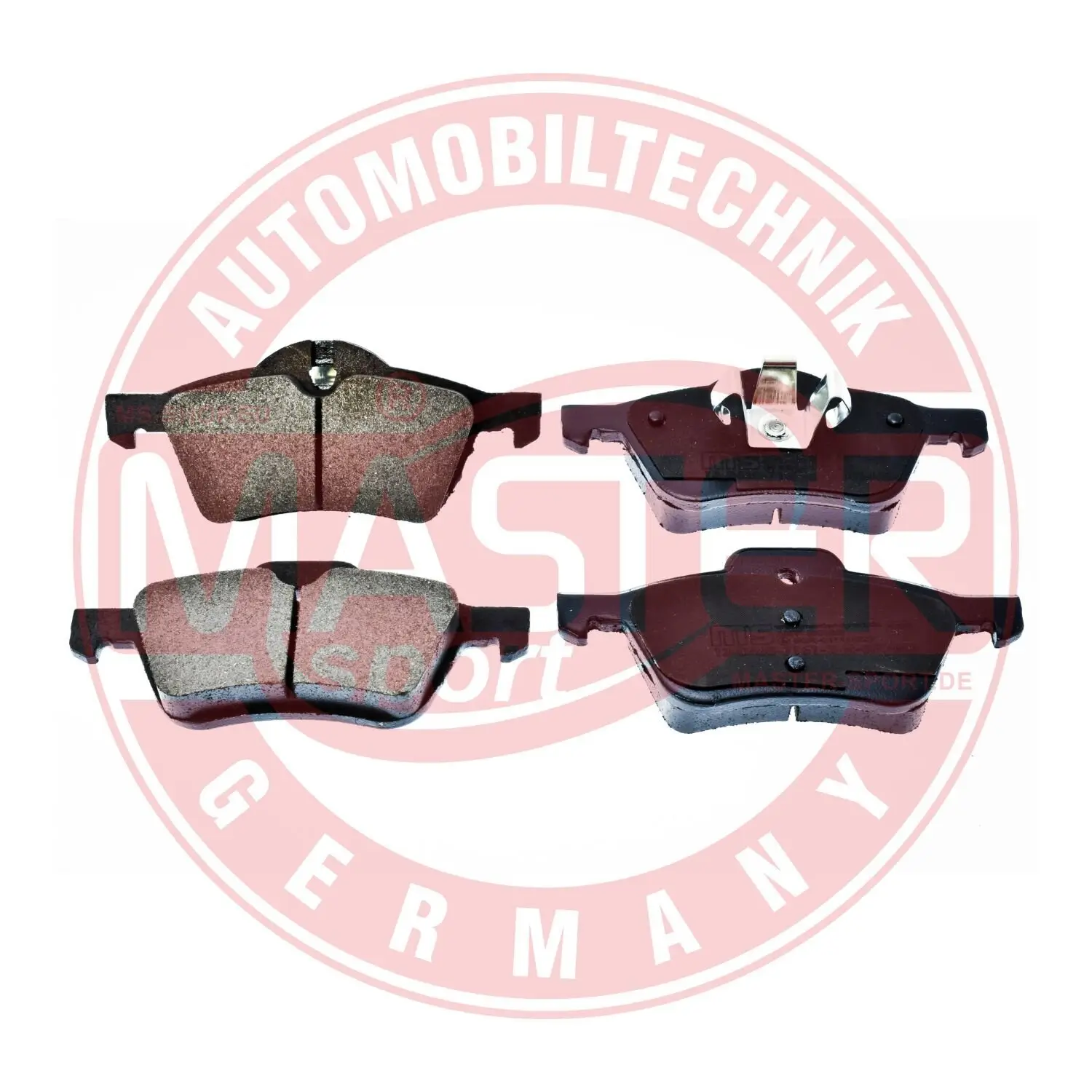 Bremsbelagsatz, Scheibenbremse Vorderachse MASTER-SPORT GERMANY 13046071612N-SET-MS